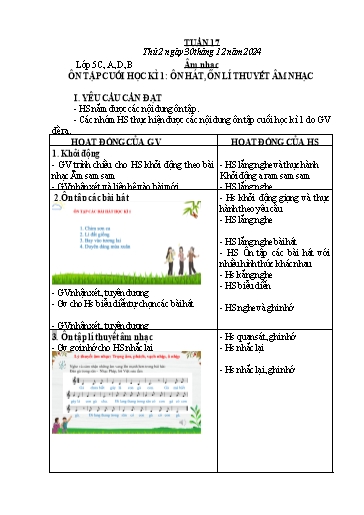 Kế hoạch bài dạy Âm Nhạc 1+3+4+5, Đạo Đức 1, HĐTN 1 - Tuần 17 (NH 2024-2025)(GV: Phạm Thị Thanh Tú)